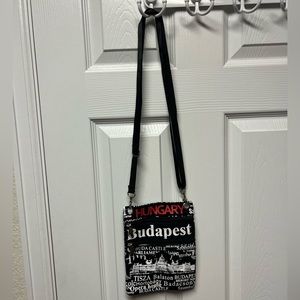 Hungary themed crossbody adjustable bag